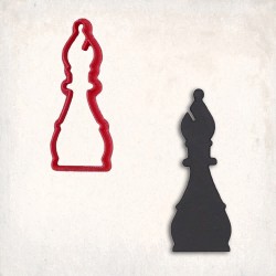 Bishop Chess Cookie Cutter