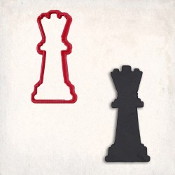 Chess Queen Cookie Cutter