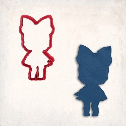 LOL Doll Sugar Queen Cookie Cutter