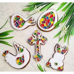 Easter Cookie Cutter Set 5 pcs #RP12602