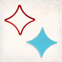 Atomic Star Cookie Cutter