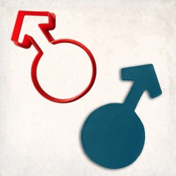 Male Symbol Cookie Cutter