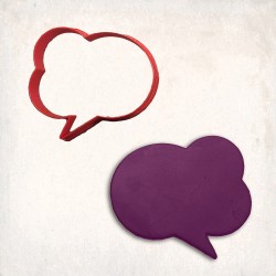 Message Bubble 1 Cookie Cutter