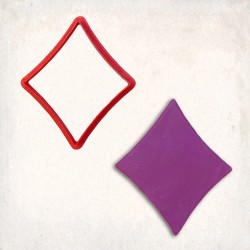 Poker Diamond Cookie Cutter