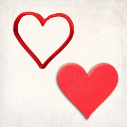 Poker Heart Cookie Cutter