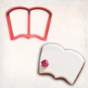 School Cookie Cutter Set 4 pcs - Pen, Book, Child, Balloon #RP13069