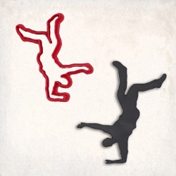 Break Dancer Cookie Cutter