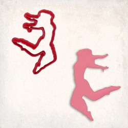 Girl-Dancing Cookie Cutter