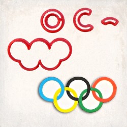 Olympic Detailed Cookie Cutter Set 4 pcs