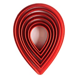 Volovan Set 6 Pcs - Leaf - Drop