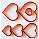 Volovan Set 6 Pcs - Heart
