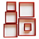 Volovan Set 6 Pcs - Square Serrated
