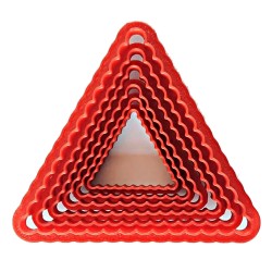 Volovan Set 6 Pcs - Triangle Serrated