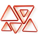 Volovan Set 6 Pcs - Triangle Serrated