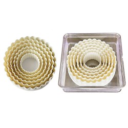 Volovan Set Boxed Bone - Round Serrated