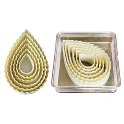 Volovan Set Boxed Bone - Drop Serrated