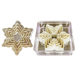Volovan Set Boxed Bone - Snowflake