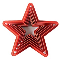 Volovan Set 6 Pcs - Star