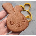 Flat Ear Rabbit Cookie Cutter #RP12493