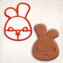 Flat Ear Rabbit Cookie Cutter #RP12493