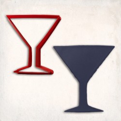 Martini Glass Cookie Cutter