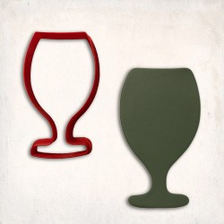 Wine Glass Cookie Cutter