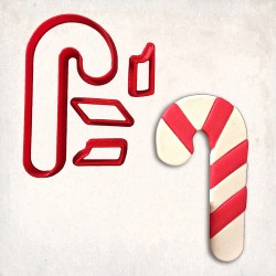 Cany Cane Detailed Cookie Cutter Set 4 pcs