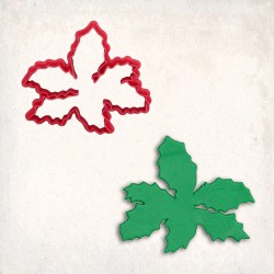 Christmas Holly Cookie Cutter