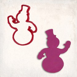 Christmas Snowman Cookie Cutter