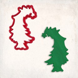Grinch Christmas Tree Cookie Cutter