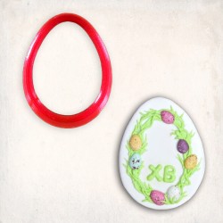 Egg Easter Cookie Cutter 4 to 8 cm #RP12639