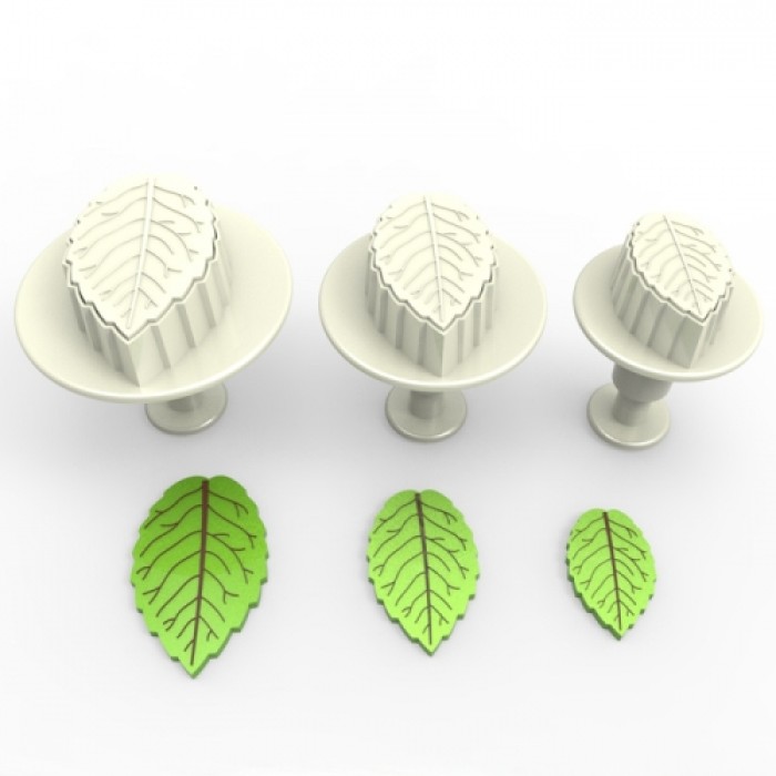 Rose Leaf Plunger Cutter Set #RP10102