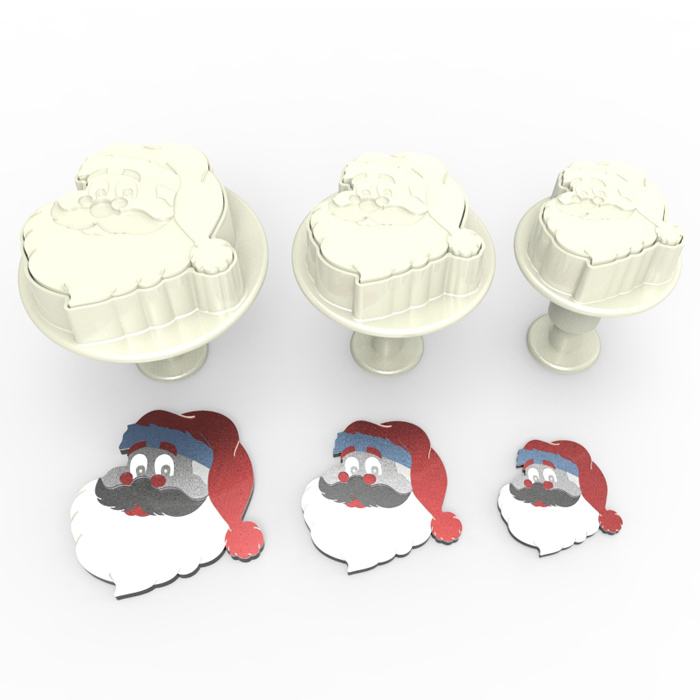 Santa Claus Plunger Cutter Set #RP10106