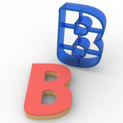 Letter B Cookie Cutter #RP11202