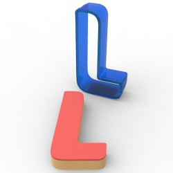 Letter L Cookie Cutter #RP11212