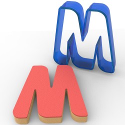 Letter M Cookie Cutter #RP11213