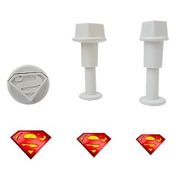 Superman Mini Plunger 3 pcs #RP10429