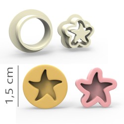 Starfish - Cookie, Biscuit, Pendant Mold Set #RP23367