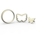 Butterfly - Cookie, Biscuit, Pendant Mold Set #RP23452