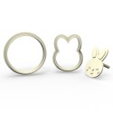 Sweet Rabbit - Cookie, Biscuit, Pendant Mold Set #RP23545