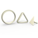 Triangle - Cookie, Biscuit, Pendant Mold Set #RP23551