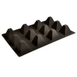 Multiple Silicone Cake Mold 40x60 cm - Pyramid