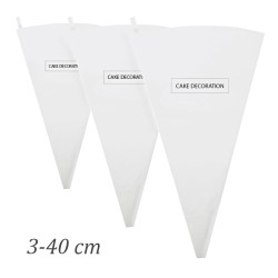 Cream Piping Bag Washable - Cloth - 3x40 cm #HLT0092
