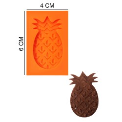 Pineapple Silicone Sugar Paste, Soap, Candle Mold #HG001
