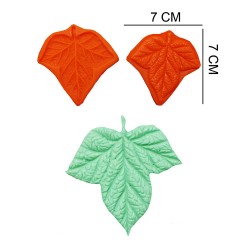 Vine Leaf Silicone Sugar Paste, Soap, Candle Mold #HG007