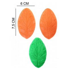 Oak Leaf Silicone Sugar Paste, Soap, Candle Mold #HG025