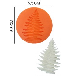 Needled Pine Leaf Silicone Sugar Paste, Soap, Candle Mold #HG027