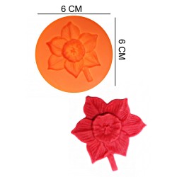 Anemone Flower Silicone Sugar Paste, Soap, Candle Mold #HG039