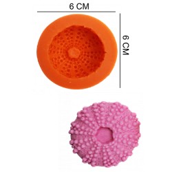 Sea-urchin Silicone Sugar Paste, Soap, Candle Mold #HG059