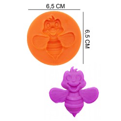 Bee Silicone Sugar Paste, Soap, Candle Mold #HG119